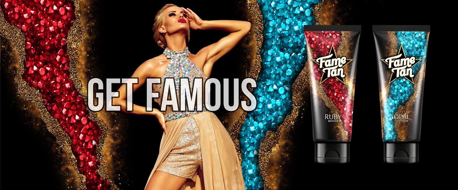 Get Famous — Fame Tan Ruby Bronzer & Opal Intensifier